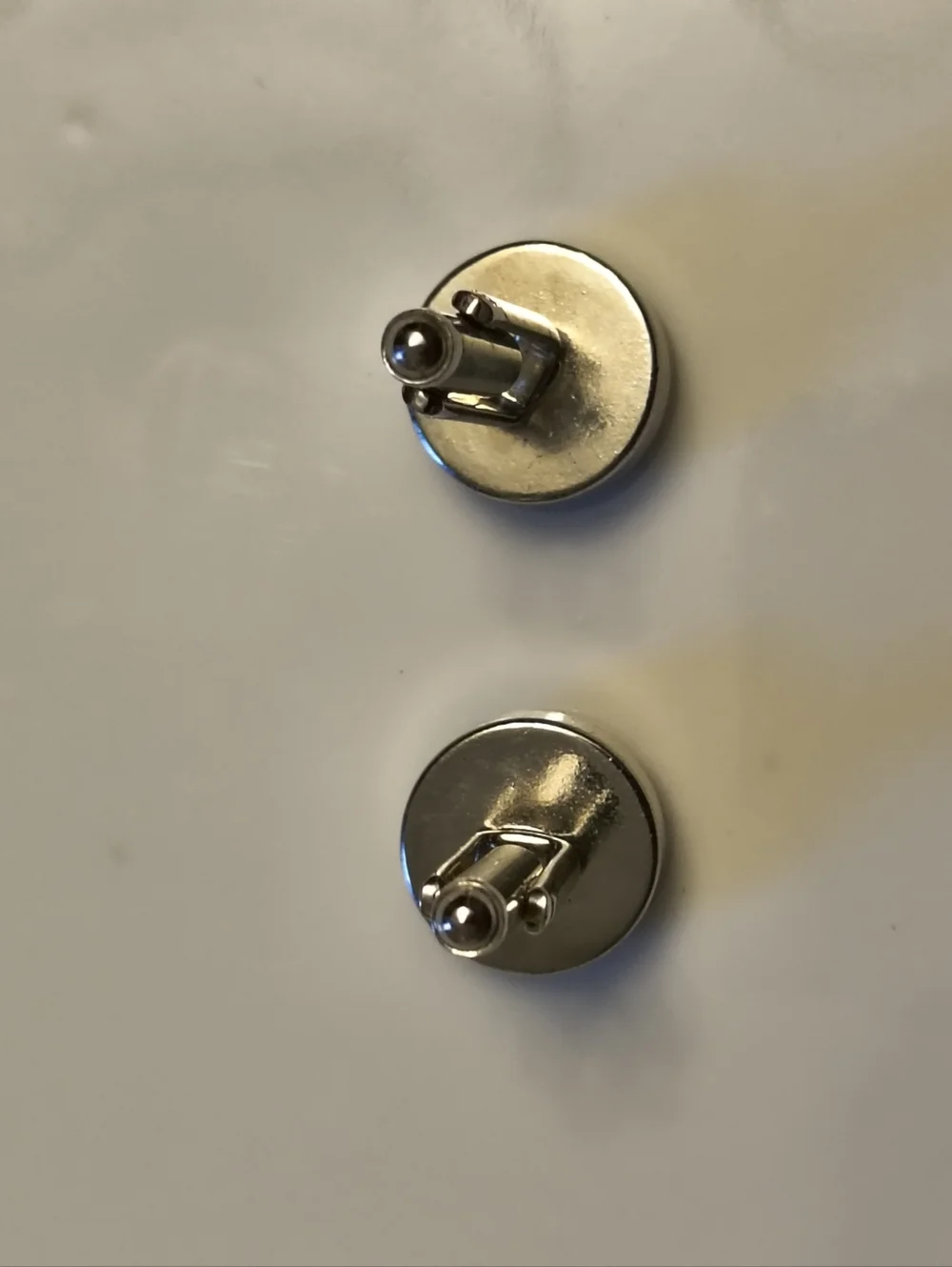 Men's Black and Silver Woven Vintage Pattern Cufflinks
